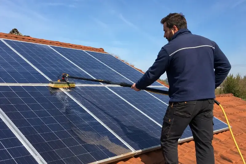 Nettoyage et entretien de panneaux solaires à Arsague