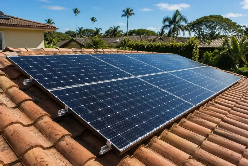 Installation de panneaux solaires à Arsague